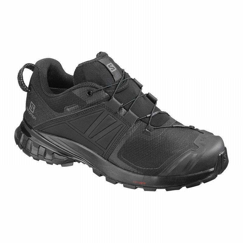 Salomon Israel XA WILD GORE-TEX - Womens Trail Running Shoes - Black (WCZF-12570)